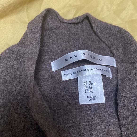 Max studio xs - cardigan 100% merino wool - Picture 3 of 7